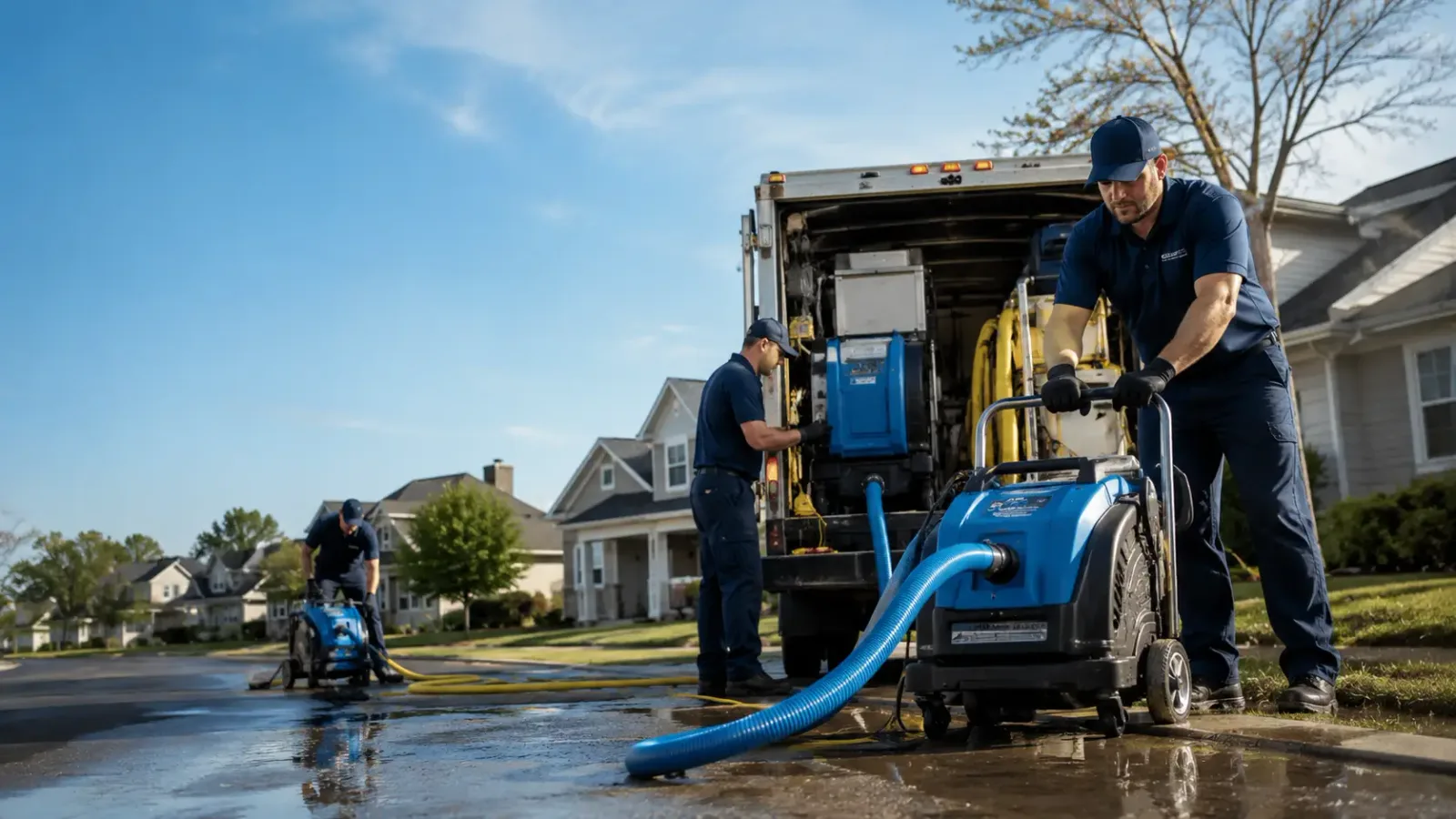 Flood Damage Cleanup in Allenton, MI